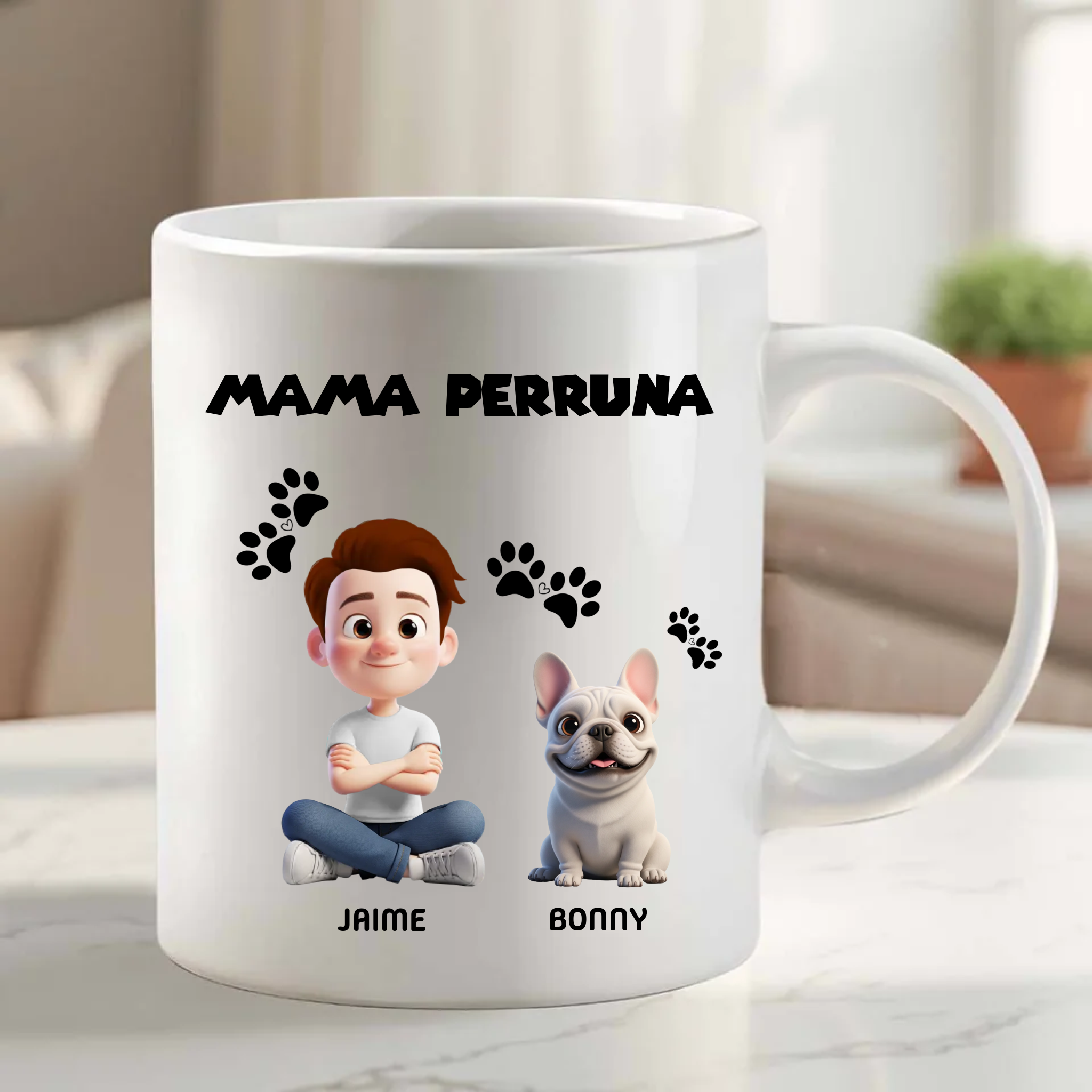 Taza Mascota Personalizada